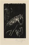 MARC CHAGALL Group of 6 early woodcuts.